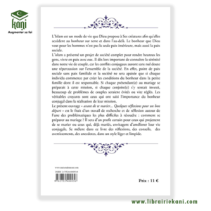 AVANT DE TE MARIER-QUELQUE REFLEXIONS POUR UN BON DEPART – Image 6