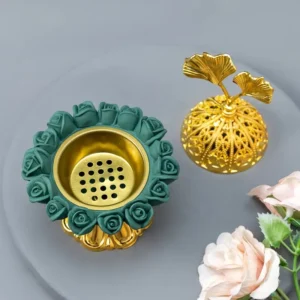 brûleur d'encens de fleur de Rose – Image 2