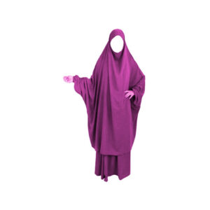 Jilbab filles/fillettes 2 pièces (Cape + Jupe évasée) - Plusieurs couleurs disponibles – Image 5