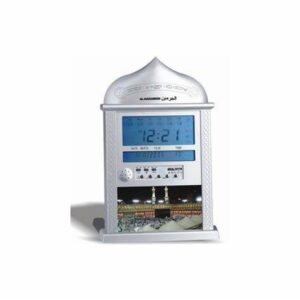 Horloge pendule avec horaires des prières et appel à la prière (azan) – Image 1